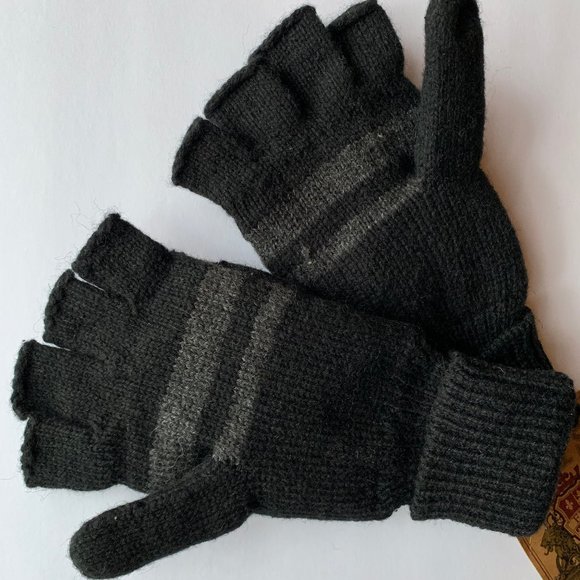 Fleece Gloves/Mitts open finger option - Picture 1 of 5
